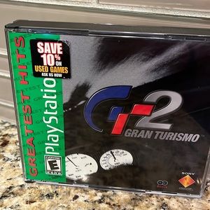 G2 gran turismo. PlayStation. 2 discs